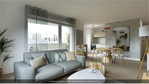 appartement neuf à la vente -   31650  SAINT ORENS DE GAMEVILLE, surface 74 m2 vente appartement neuf - UBI396078723